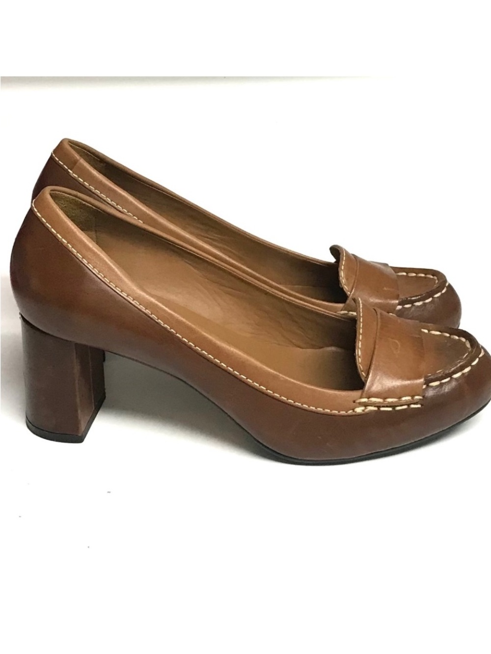 Cole Haan Nike Air "Marion Amber" Moccasin Loafer Pump Size 6.5